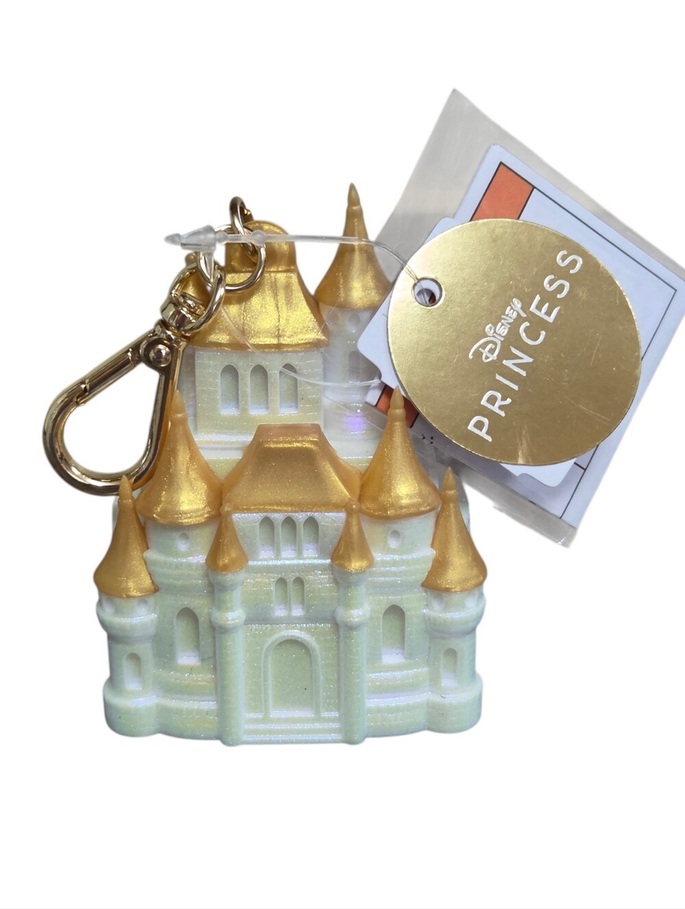 Bath & Body Works Disney Princess Castle Light-up Pocketbac Sanitizer Holder NWT